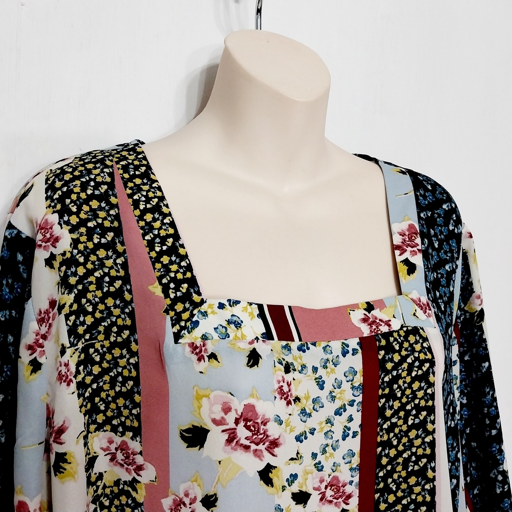 🔵BOGO FREE🔵 Est. 1946 Top Floral Long Sleeve Sz XL - Picture 2 of 6